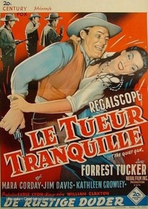 The Quiet Gun - Belgian Movie Poster
