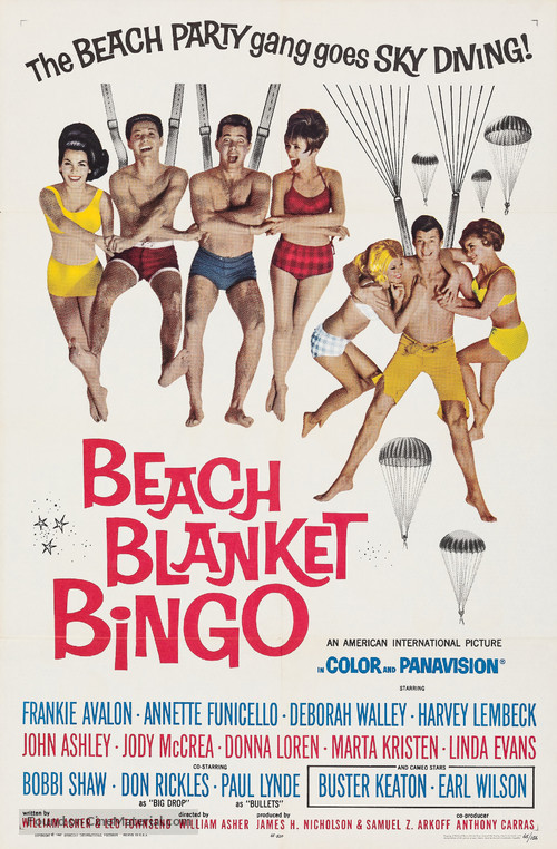 Beach Blanket Bingo - Movie Poster