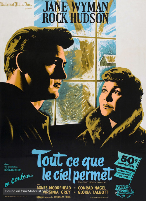 All That Heaven Allows - French Movie Poster