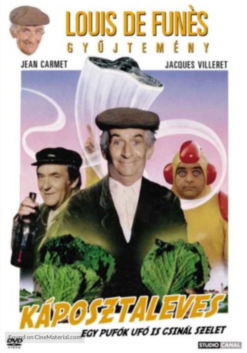 La soupe aux choux - Hungarian DVD movie cover