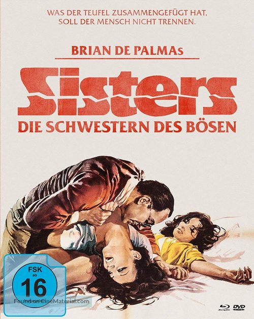Sisters - German Blu-Ray movie cover