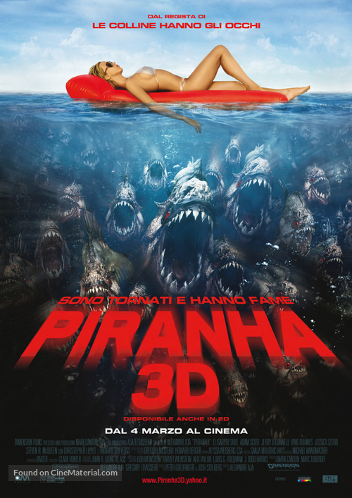 Piranha - Italian Movie Poster