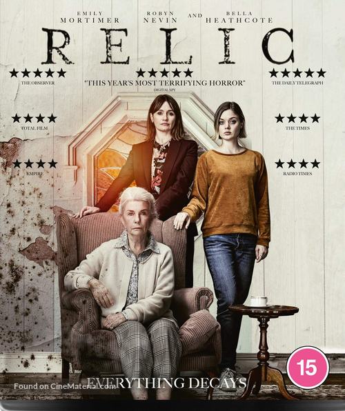 Relic - British Blu-Ray movie cover