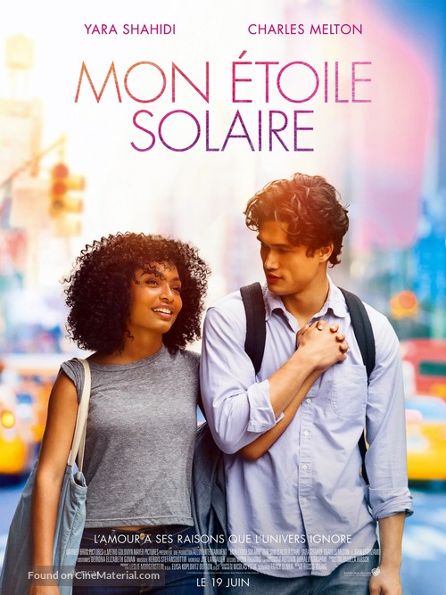 The Sun Is Also a Star - French Movie Poster