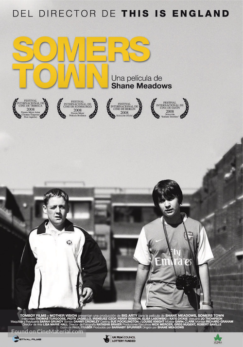 Somers Town - Spanish Movie Poster