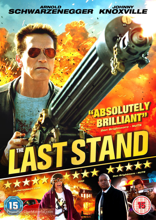 The Last Stand - British DVD movie cover