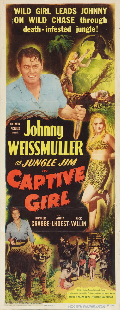 Captive Girl - Movie Poster