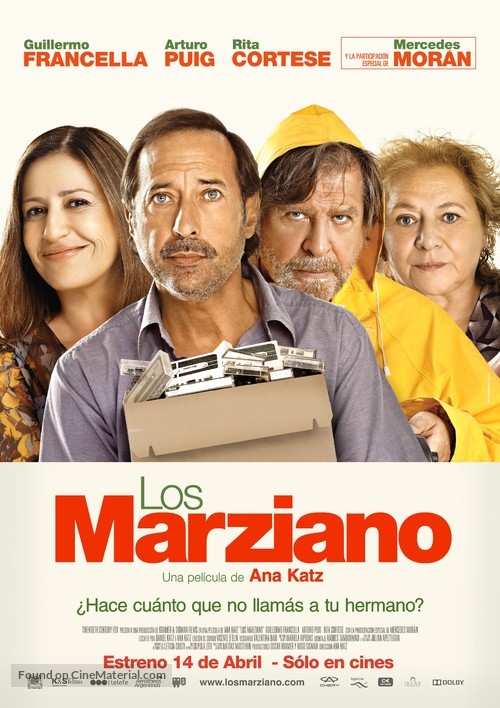 Los Marziano - Argentinian Movie Poster