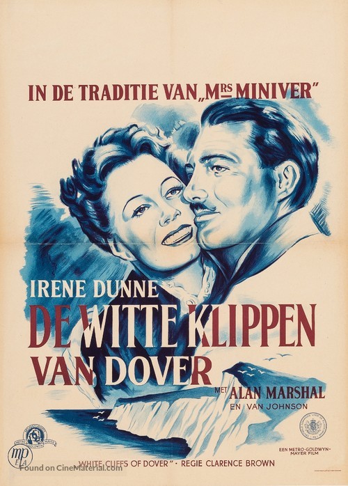 The White Cliffs of Dover - Dutch Movie Poster