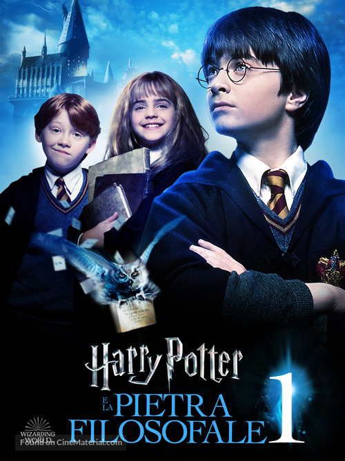 Harry Potter and the Philosopher&#039;s Stone - Italian Video on demand movie cover