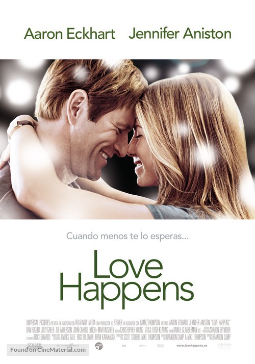 Love Happens - Spanish Movie Poster