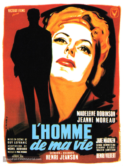 L&#039;homme de ma vie - French Movie Poster