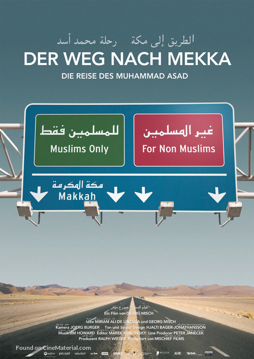 Der Weg nach Mekka - Die Reise des Muhammad Asad - German Movie Poster