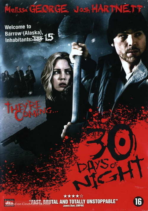 30 Days of Night - Dutch Movie Cover