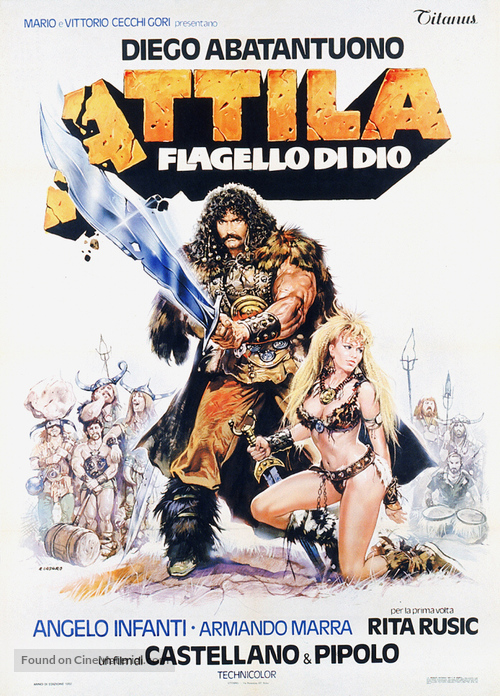 Attila flagello di Dio - Italian Movie Poster