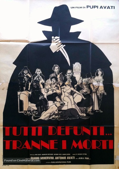 Tutti defunti... tranne i morti - Italian Movie Poster