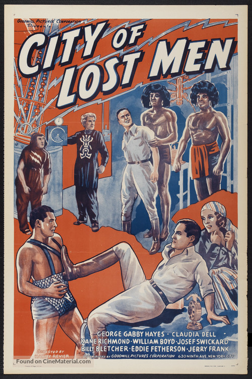 City of Lost Men - Movie Poster