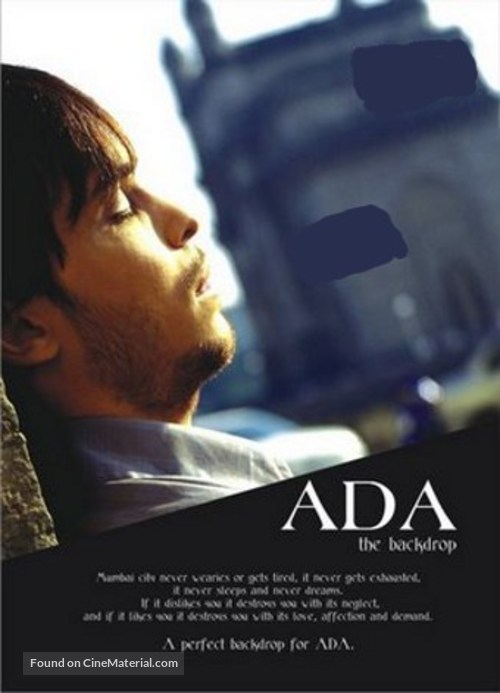 Ada... A Way of Life - Indian DVD movie cover