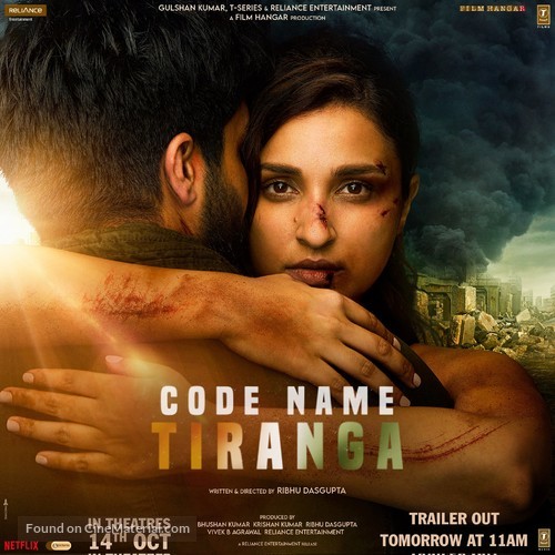 Code Name: Tiranga - Indian Movie Poster