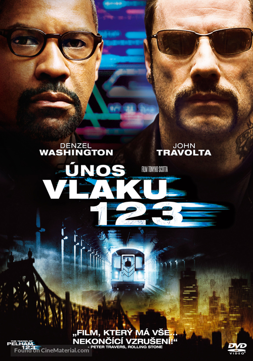 The Taking of Pelham 1 2 3 - Slovak DVD movie cover