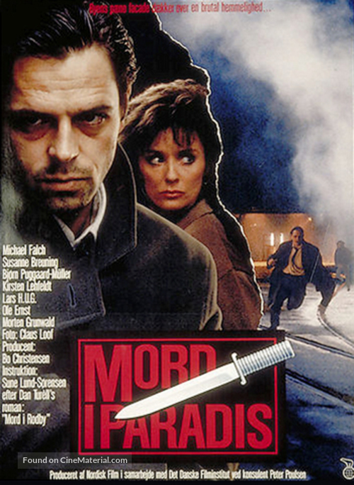 Mord i Paradis - Danish Movie Poster