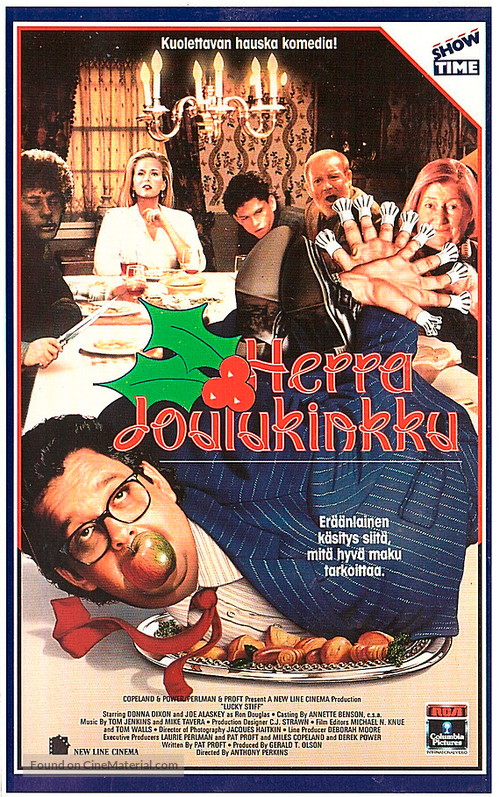 Lucky Stiff - Finnish VHS movie cover