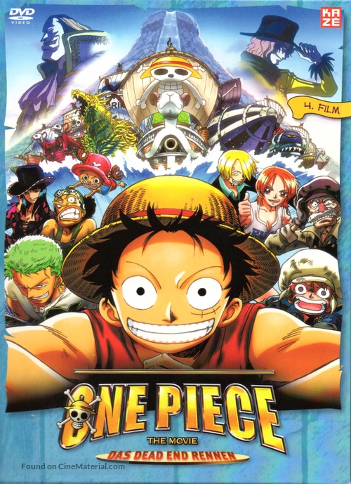 One piece: Dead end no b&ocirc;ken - German DVD movie cover