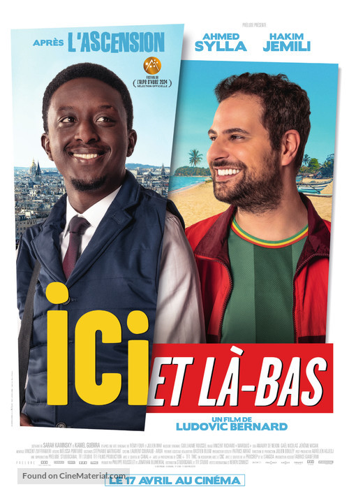Ici et l&agrave; bas - French Movie Poster