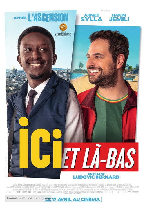 Ici et l&agrave; bas - French Movie Poster