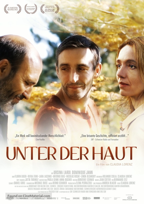 Unter der Haut - German Movie Poster