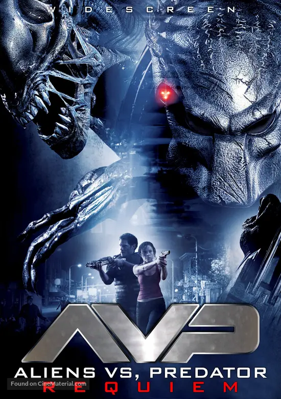 AVPR: Aliens vs Predator - Requiem - DVD movie cover