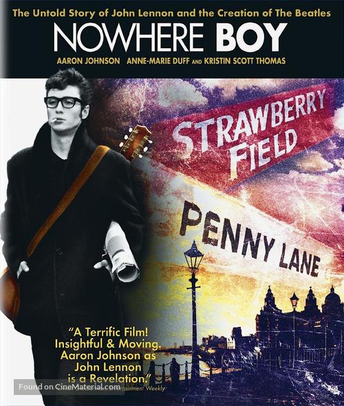 Nowhere Boy - Blu-Ray movie cover