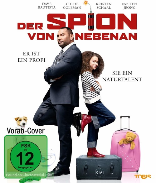 My Spy - German Blu-Ray movie cover