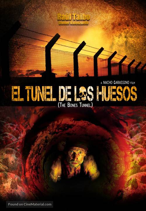 El t&uacute;nel de los huesos - DVD movie cover