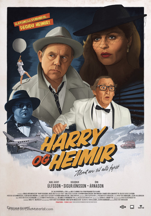 Harry &amp; Heimir: Mor&eth; eru til alls fyrst - Icelandic Movie Poster