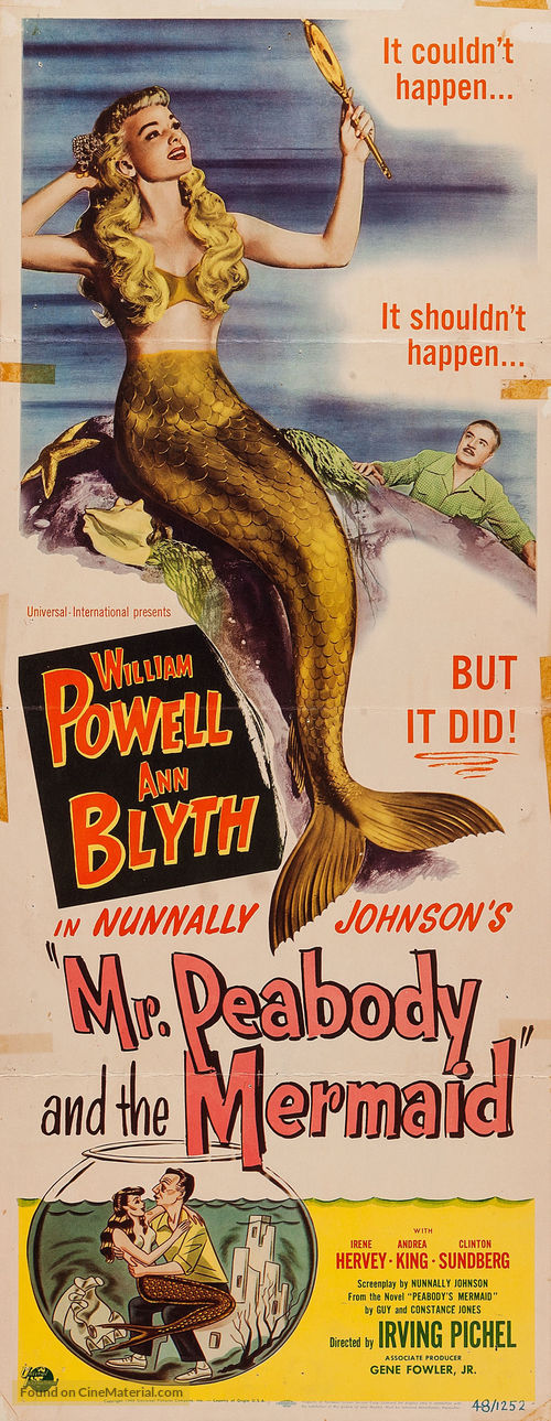 Mr. Peabody and the Mermaid - Movie Poster