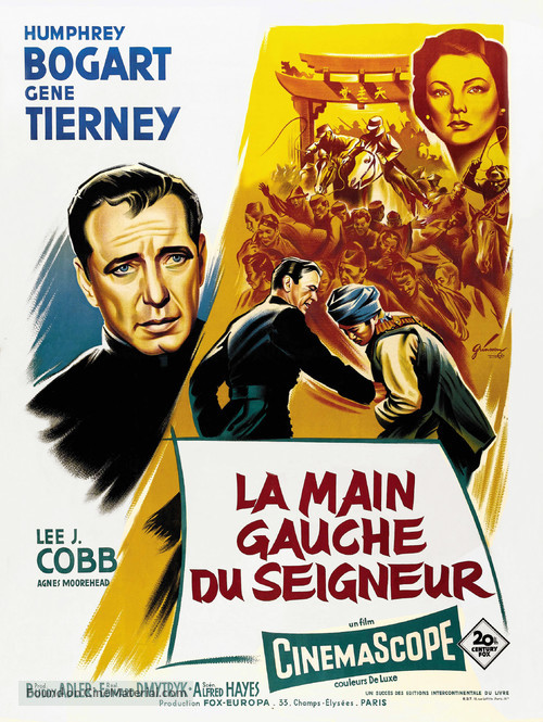 The Left Hand of God - French Movie Poster