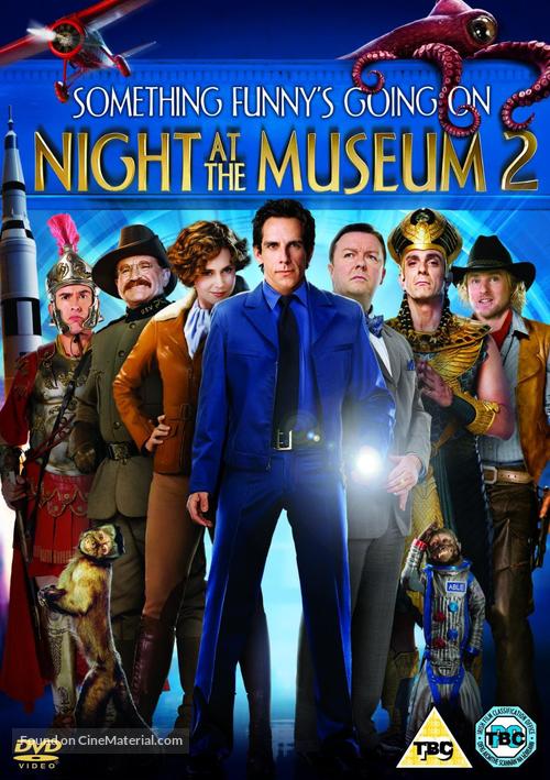 Night at the Museum: Battle of the Smithsonian - British DVD movie cover
