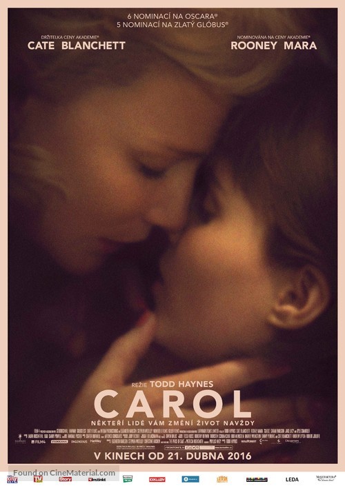 Carol - Czech Movie Poster