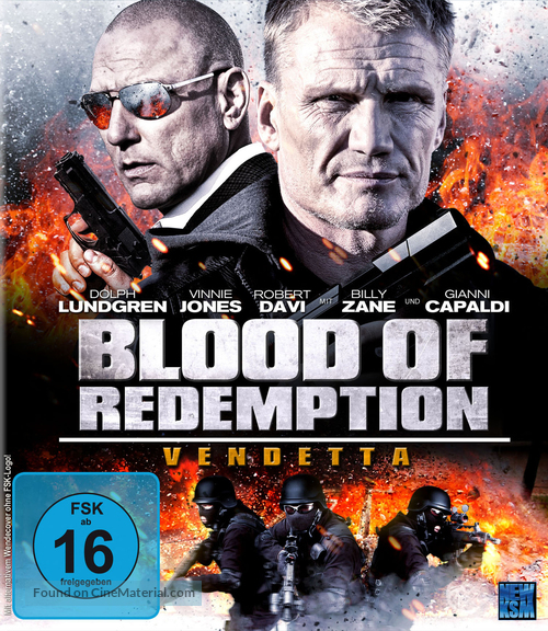 Blood of Redemption - German Blu-Ray movie cover