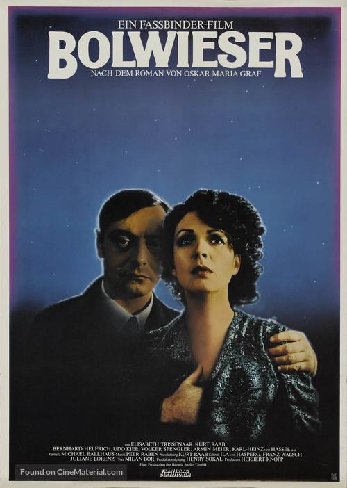 Bolwieser - German Movie Poster