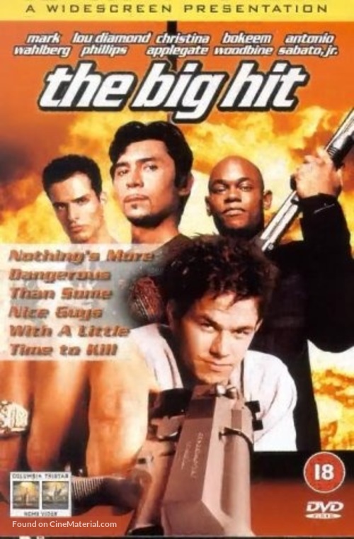 The Big Hit - British DVD movie cover