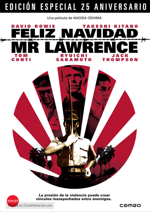 Merry Christmas Mr. Lawrence - Spanish DVD movie cover