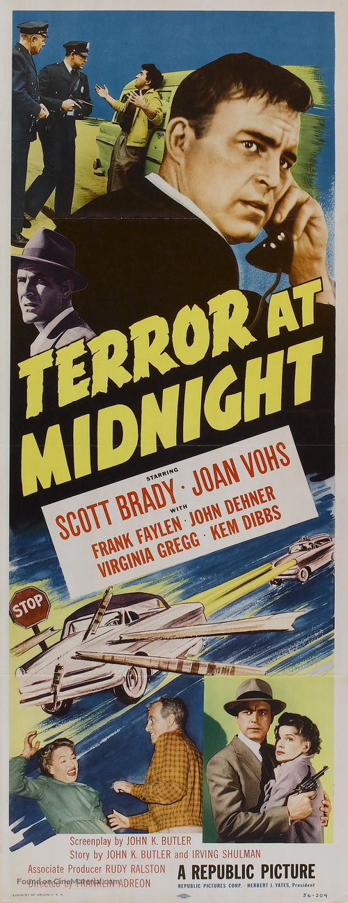Terror at Midnight - Movie Poster