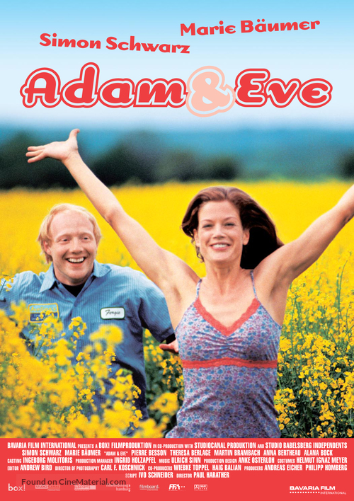 Adam &amp; Eva - British Movie Poster
