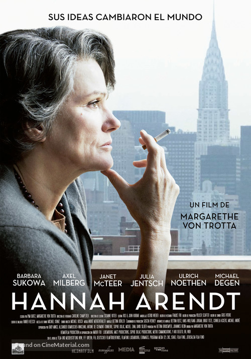 Hannah Arendt - Spanish Movie Poster