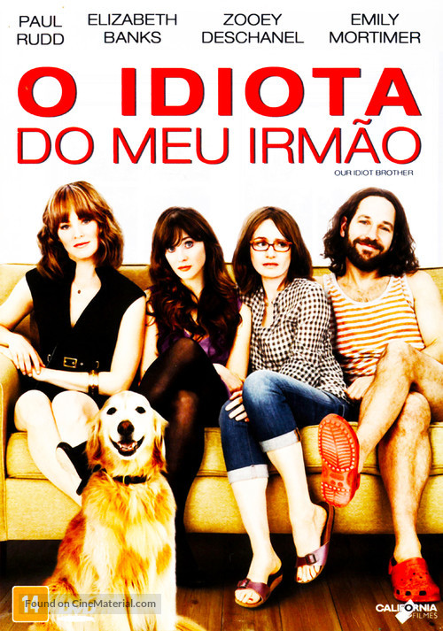 Our Idiot Brother - Brazilian DVD movie cover