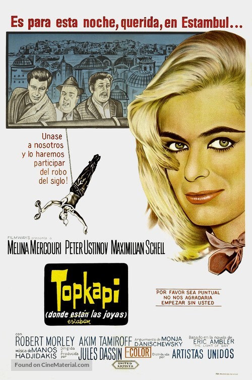 Topkapi - Argentinian Movie Poster