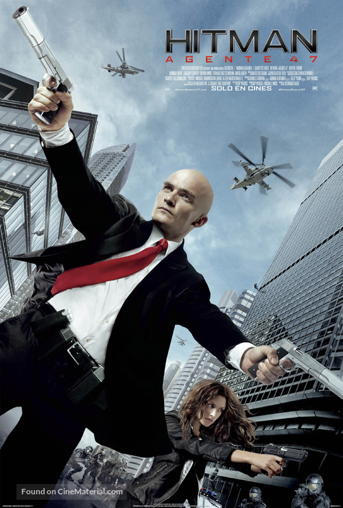 Hitman: Agent 47 - Mexican Movie Poster