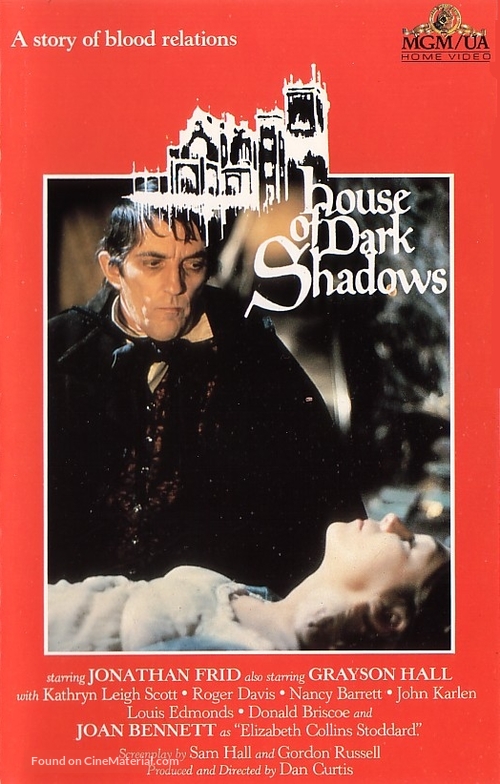 House of Dark Shadows - VHS movie cover